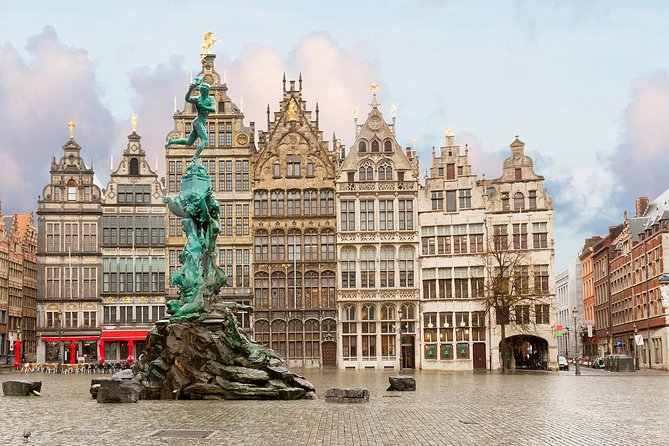 Antwerp and Ghent Day Trip from Brussels With Atomium Photo Stop - Ghent guided walk: town hall, Belfort dragon, and St. Bavo’s Mystic Lamb