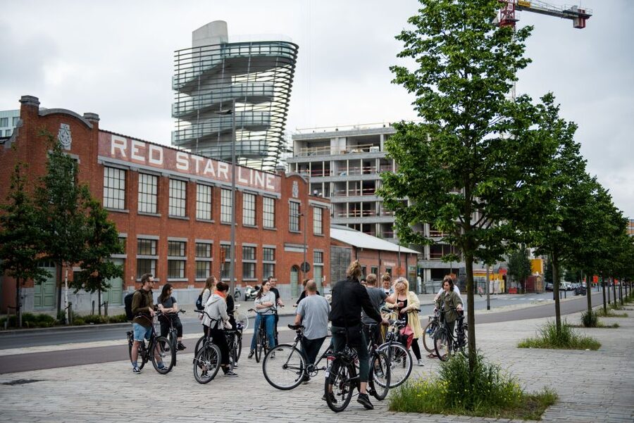 Antwerp: Guided Bike Tour - Museum aan de Stroom and the Scheldt River, Antwerp’s Waterline Perspective