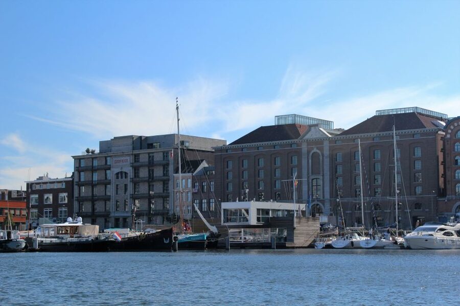 Antwerp: Private Old Harbour Boat Tour Incl. Drinks & Snacks - Bonaparte Dok and Marine Willemdok: the harbour feels practical, not museum-like