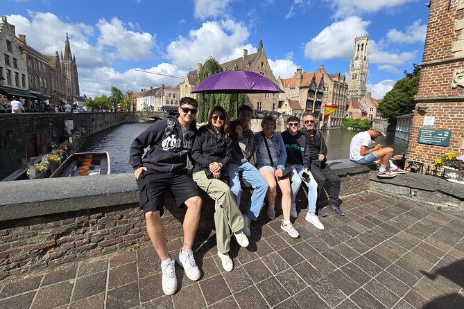 Authentic and Complete Bruges, with Local Guide and Chocolate - Vismarkt fish market and Huidenvettersplein: the quirky Bruges detour