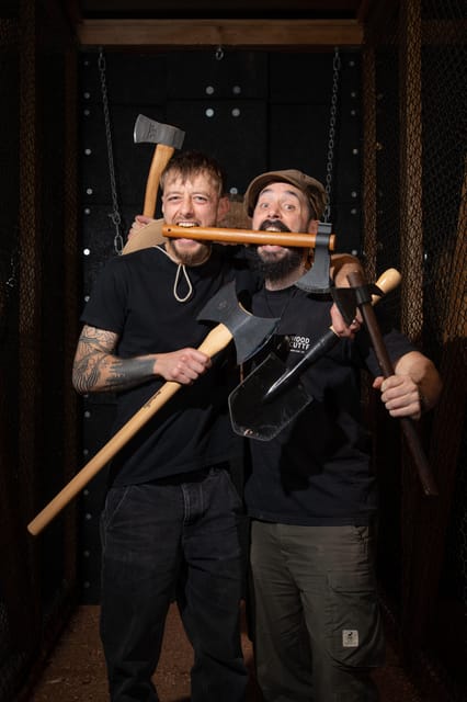 Axe Throwing Experience - The safety briefing and how the Axe Masters coach you