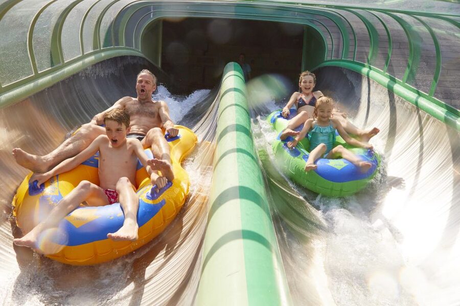Bellewaerde Aquapark Entrance Ticket - Slides and Rubber-Ring Glides: The Main Event