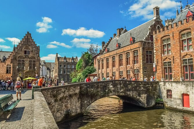 Bruges and Ghent - Belgium's Fairytale Cities - from Brussels - Bruges arrives: Minnewater (Lake of Love) first, because it sets the mood