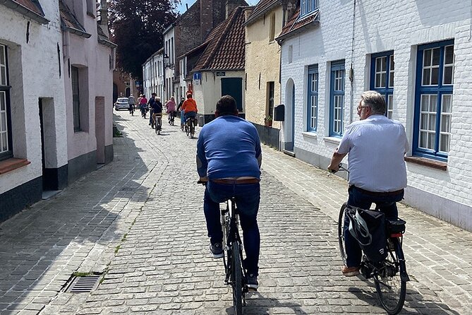 Bruges, Guided Retro Biketour: Highlights and Hidden Gems - Stop 10 to 12: Hotel Dukes’ Palace, almshouses, and Mary of Burgundy