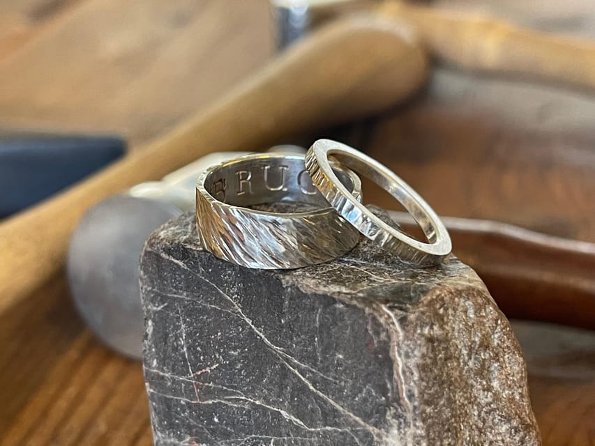 Bruges: Silver Ring-Making Workshop - Finishes: how your ring will look in real life