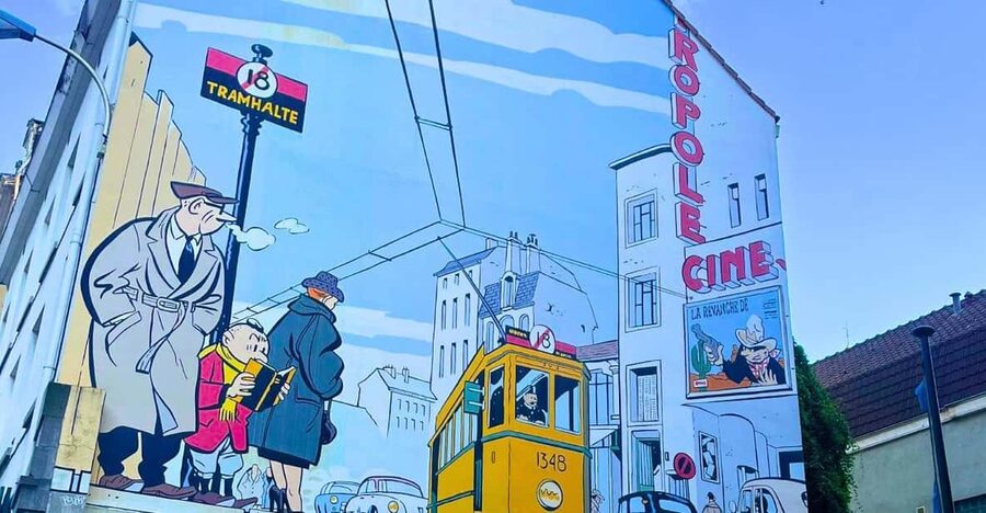 Brussels: 2 hours Private Walking Tour of the Comics Walls - Meeting at Rue des Alexiens 55, Where You Start Reading the Walls