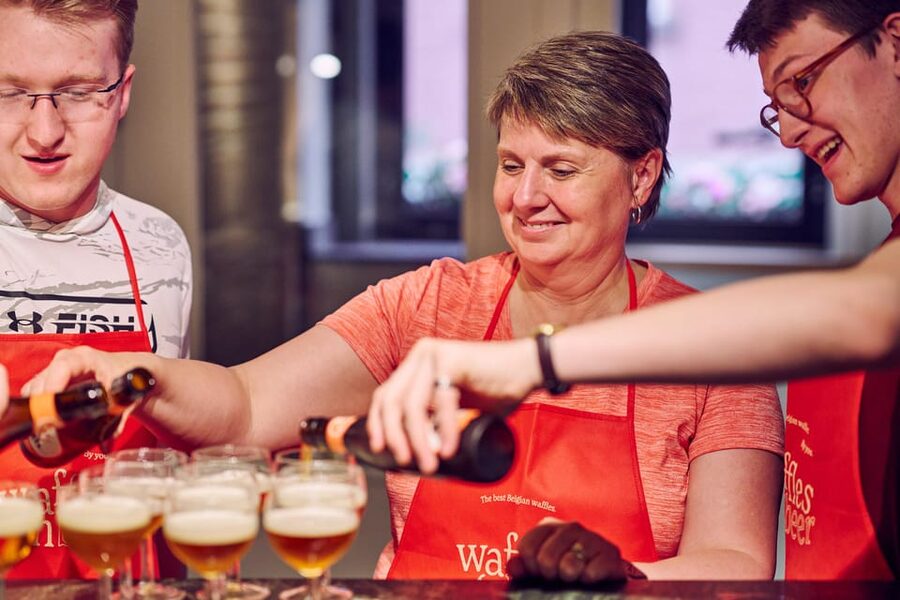 Brussels: Belgian Waffle Making Workshop with Beer Tasting - Beer First, Waffles Second: The 90-Minute Flow