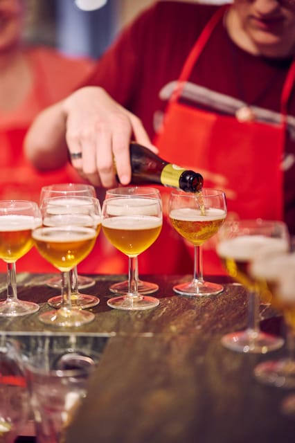 Brussels: Belgian Waffle Making Workshop with Beer Tasting - The Beer Tasting: Three Styles, Then One Goes Into Your Batter
