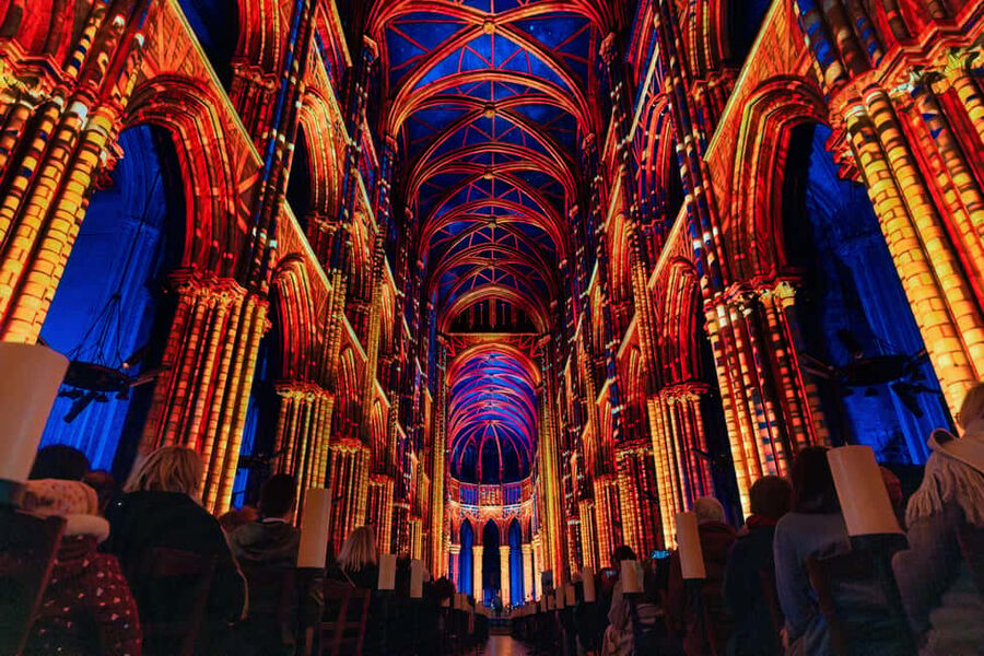 Brussels Cathedral: Immersive Sound and Light Show - Luminiscence - Your ticket choice: Gold vs Silver, and why your seat matters