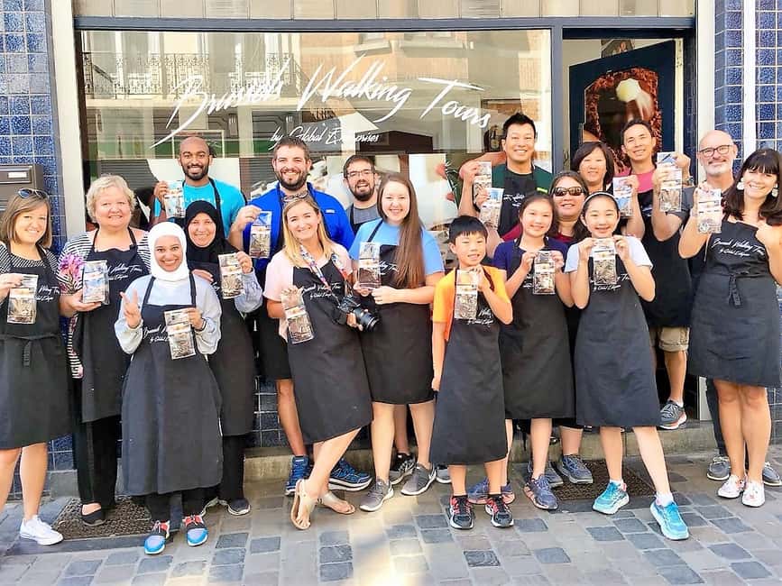 Brussels: Chocolate Workshop and Guided Walking Tour - The Workshop: Making Real Belgian Pralines and Taking Them Home