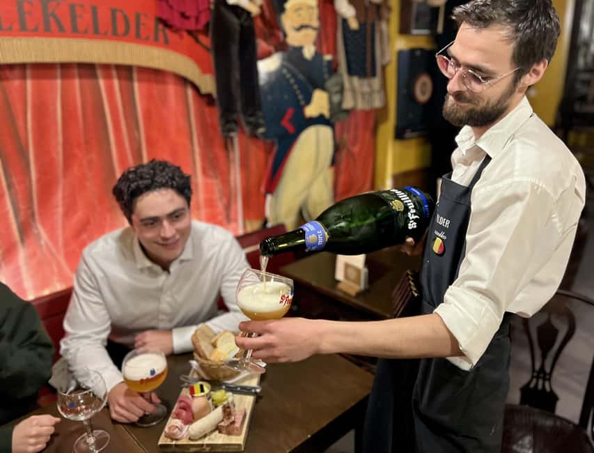 Brussels: Food Tour of 10 Tastings - Waffles, Beers & More - Meeting Point and the Orange Umbrella Plan