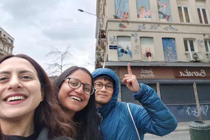 Brussels "Land of Comics": Street Art & Walking Tour - The starting point at Galerie du Roi 32, then your story begins at the Royal Theatre of the Galleries