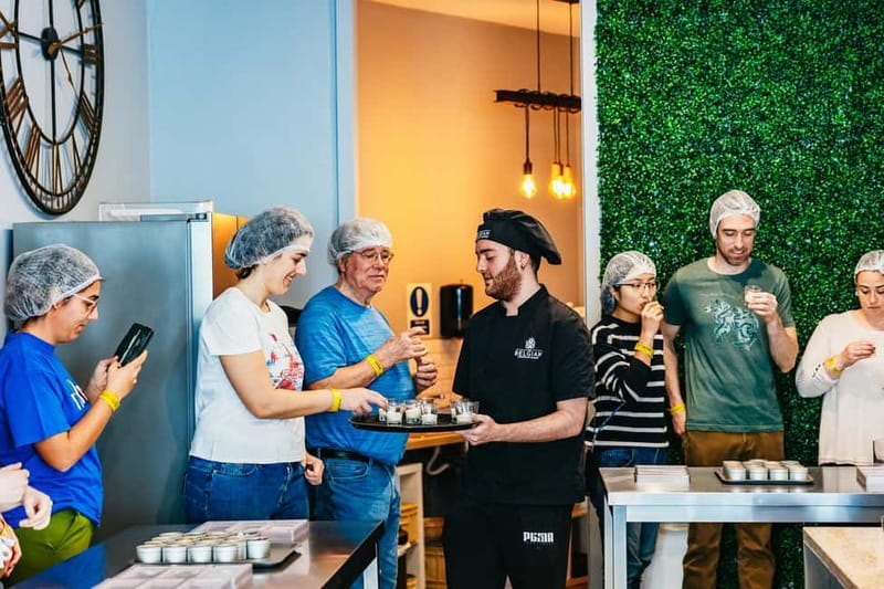 Brussels: Make Your Own Chocolates Workshop with Tastings - Your 90 minutes: bar, mendiants, truffles, and take-home box
