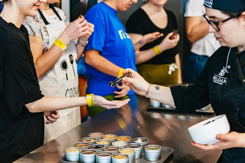 Brussels: Make Your Own Chocolates Workshop with Tastings - The tasting lineup: cacao bean, cacao liquor, and mucilage