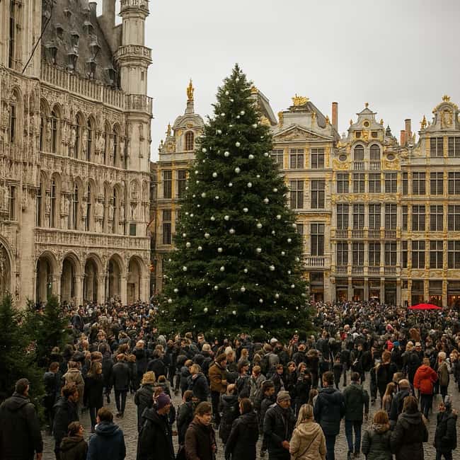 Brussels on Foot: Historic Center with a Local Guide in 2 hours - Place de la Bourse to Delirium Café: classic city lines and beer-hall energy