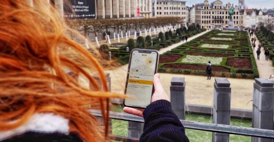 Brussels: Outdoor City Escape Game With Drinks - Your kit: backpack, app, and the smartphone you need