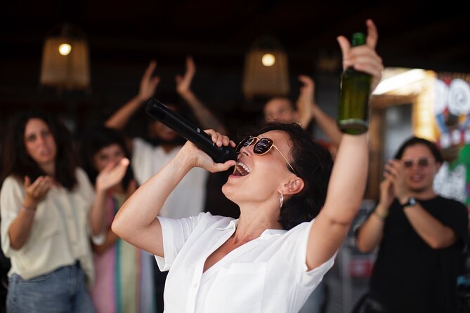 Brussels Pub Crawl Tour - Stop 4, Amalgame: karaoke is a fun closer, even if you sing quietly