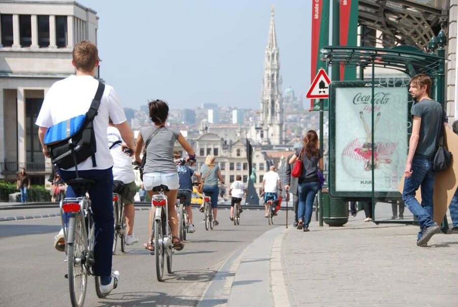 Brussels: Sightseeing Bike Tour - Cycling From Grand Place to EU Brussels in Just 3.5 Hours