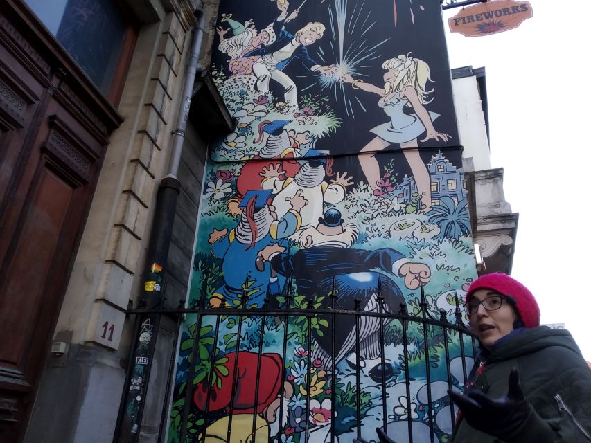 Brussels: The comic book walls walking tour - Learning the French-Belgian comics playbook without the jargon