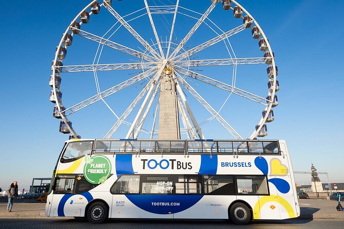 Brussels Tootbus Discovery Hop On Hop Off Bus and walking tours - Tootbus in Brussels: electric bus touring with app support and Tootwalk