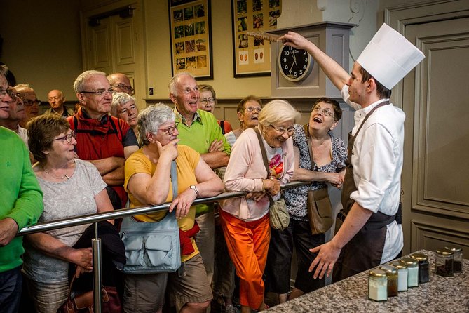 Choco-Story: The Chocolate Museum in Bruges - The End of the Visit: Live Demonstration and Free Tastings