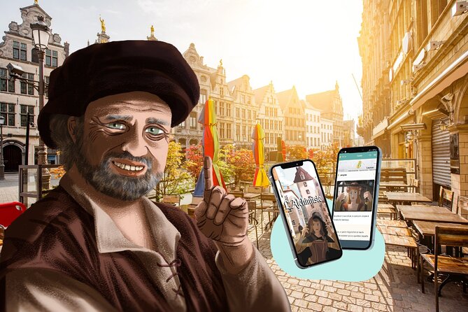 Discover Antwerp while playing! Escape game - The alchemist - Antwerp becomes your game board, not just a place to see