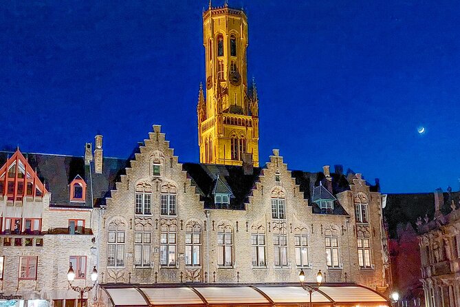 Evening Delights: Bruges Tour with Beer & Chocolate - Belfort: a quick lesson on civic power and medieval symbolism