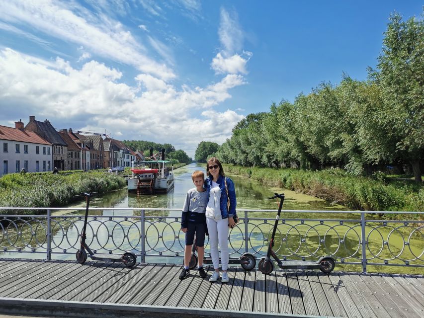 From Bruges to Damme: Private Electric Scooter tour - What you’ll see beyond the center, including canal-area views