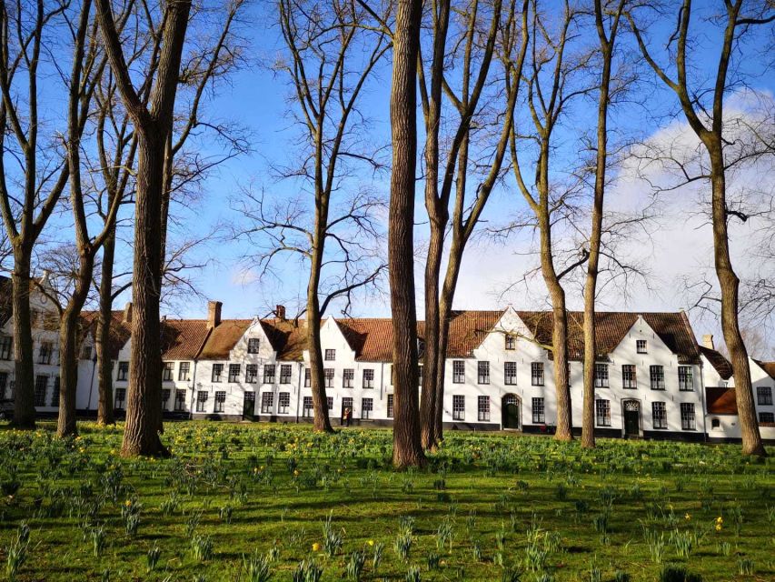 From Brussels: Bruges Day Trip with Boat Tour Option (ES) - Minnewaterpark and the Lake of Love: a calm break built into the schedule