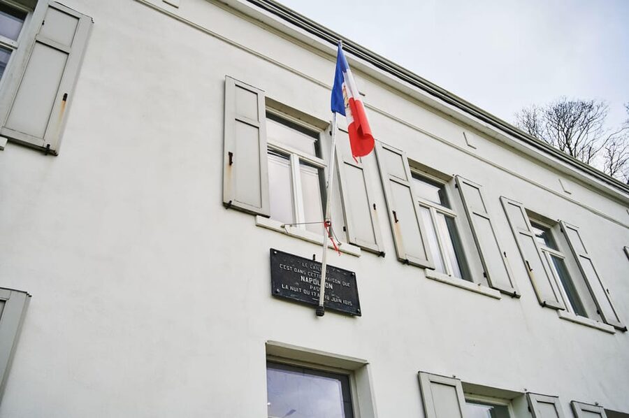 From Brussels : Napoleon's Last Battle of Waterloo Tour - Lion’s Mound and Waterloo town: where stories become angles