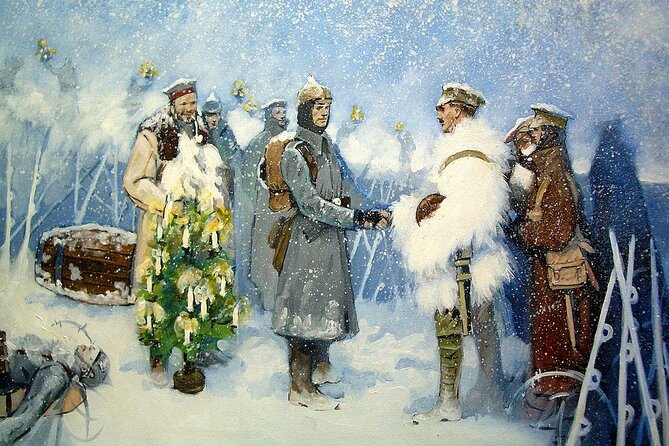 From Ypres 4hr Christmas Truce and Monster Mines of Messines PRIVATE Tour - Why This Christmas Truce to Messines Route Fits in About 4 Hours
