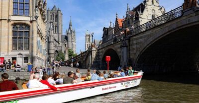 Ghent: 40 Minute Medieval Center Guided Boat Tour