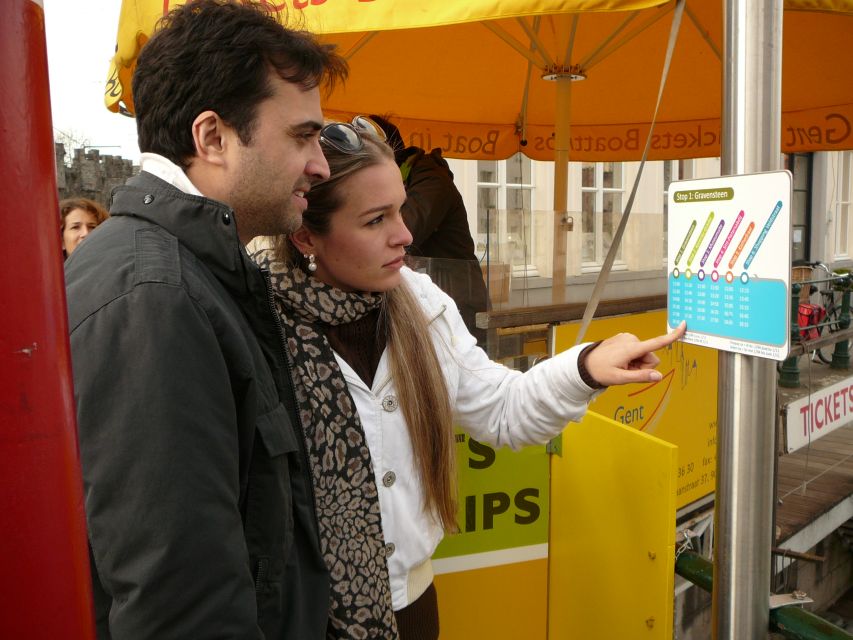 Ghent: Hop-on Hop-off Water-Tramway - The 6 stops: how to plan your day from Gravensteen to Veldstraat