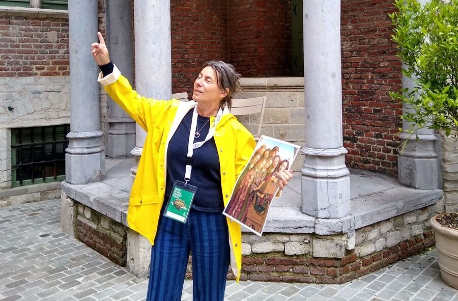 Ghent: Private Tour in Historical Center - Old harbour, Graslei and Korenlei: where the riverfront makes sense