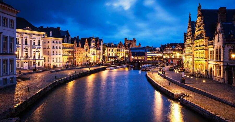 Ghent: The Dark Side of Ghent Private Walking Tour - The walk through Saint Michael’s Bridge and St. Bavo’s Cathedral