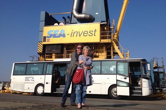 Guided Antwerp Port Tour, in your Car or Minibus - Berendrecht Lock Fly-By: Gateway for Giants