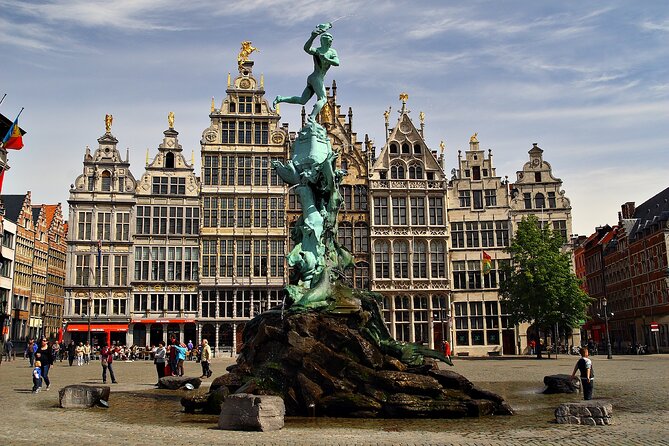Historical Walking Tour: Legends of Antwerp - Hendrik Conscience Statue and the baroque-intellectual vibe nearby
