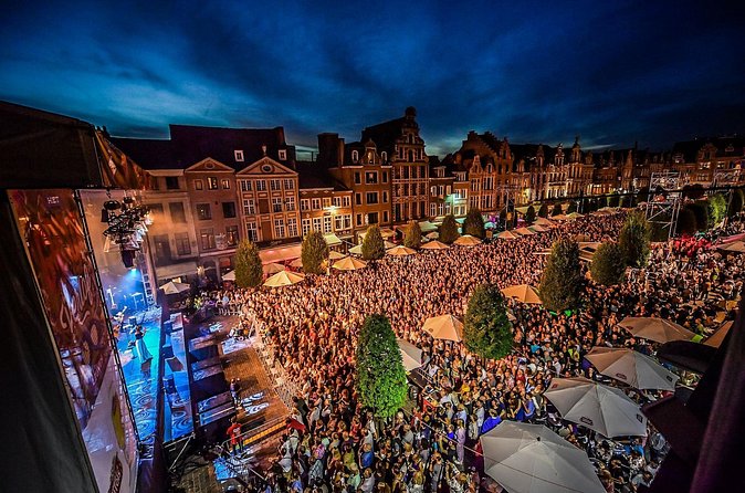 Leuven: City Walk with Audio Guide in 7 Languages on your Phone - Oude Markt, Leuven’s long-bar square and why it works