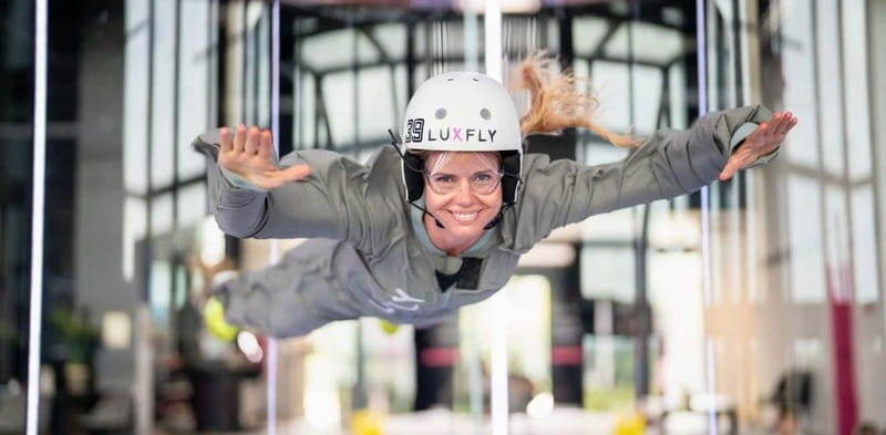 Luxembourg : Indoor Skydiving - Getting to LUXFLY in Sterpenich, and what arrival usually looks like