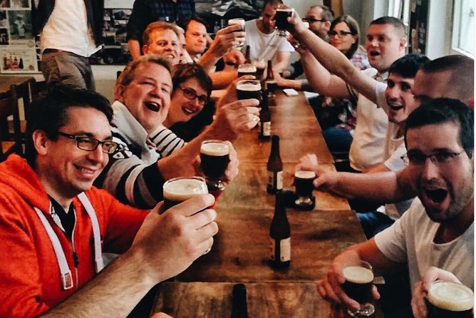 Marc's Brussels Beer Tasting Tour - La Becasse: an old tavern stop with real tavern energy