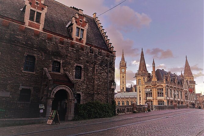 Private Tour: The Dark Side of Gent - Graslei and Korenlei waterfronts: medieval trade power in a modern postcard view