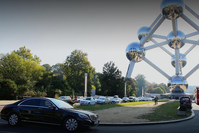 Private Transfer from Bruges to Brussels By Business car - Inside The Car: Comfort, Water, And Wi-Fi During The 1h10 To 1h30 Ride