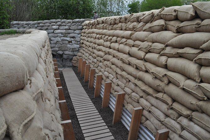 Small Group Ypres Remembrance Day Filled With War History - Ramparts Cemetery inside Ypres city walls