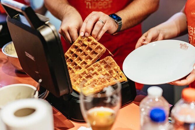 The Waffles 'n Beer Workshop in Ghent Centre - Bake Your Own Brussels Style Waffles Step by Step