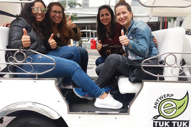 TukTuk Tour through historic Antwerp 2.5h - Stop 2, Het Steen Castle and the Scheldt View That Makes Antwerp Click