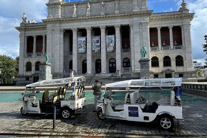 TukTuk Tour through historic Antwerp 2.5h - Stop 3, Vleeshuis (Butcher’s Guild House) Entrance and Medieval Function